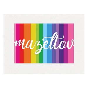 Mazel Tov - Rainbow