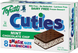 Tofutti - Cuties - Mint Chocolate Chip